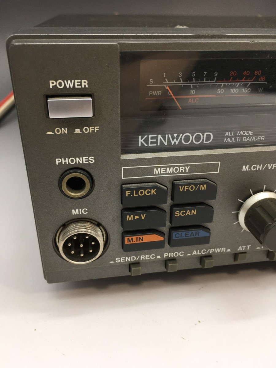 動作確認済】Kenwood TS-680V 無線機 PS-22 安定化電源 動作確認済】