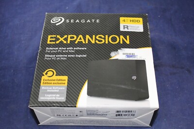 Seagate 4TB Expansion External Drive With Software SRD0NF2 | eBay