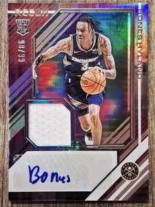 NBA DONRUSS Bones Hyland RC サインカード NBA DONRUSS Bones Hyland