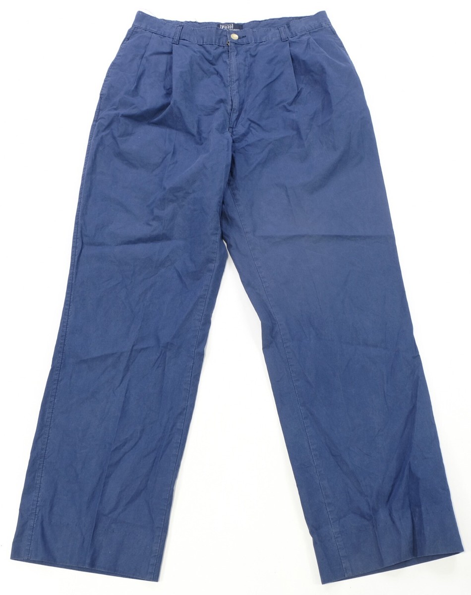 Rare Vintage POLO RALPH LAUREN Chino Zip Fly Trousers Slacks Pants