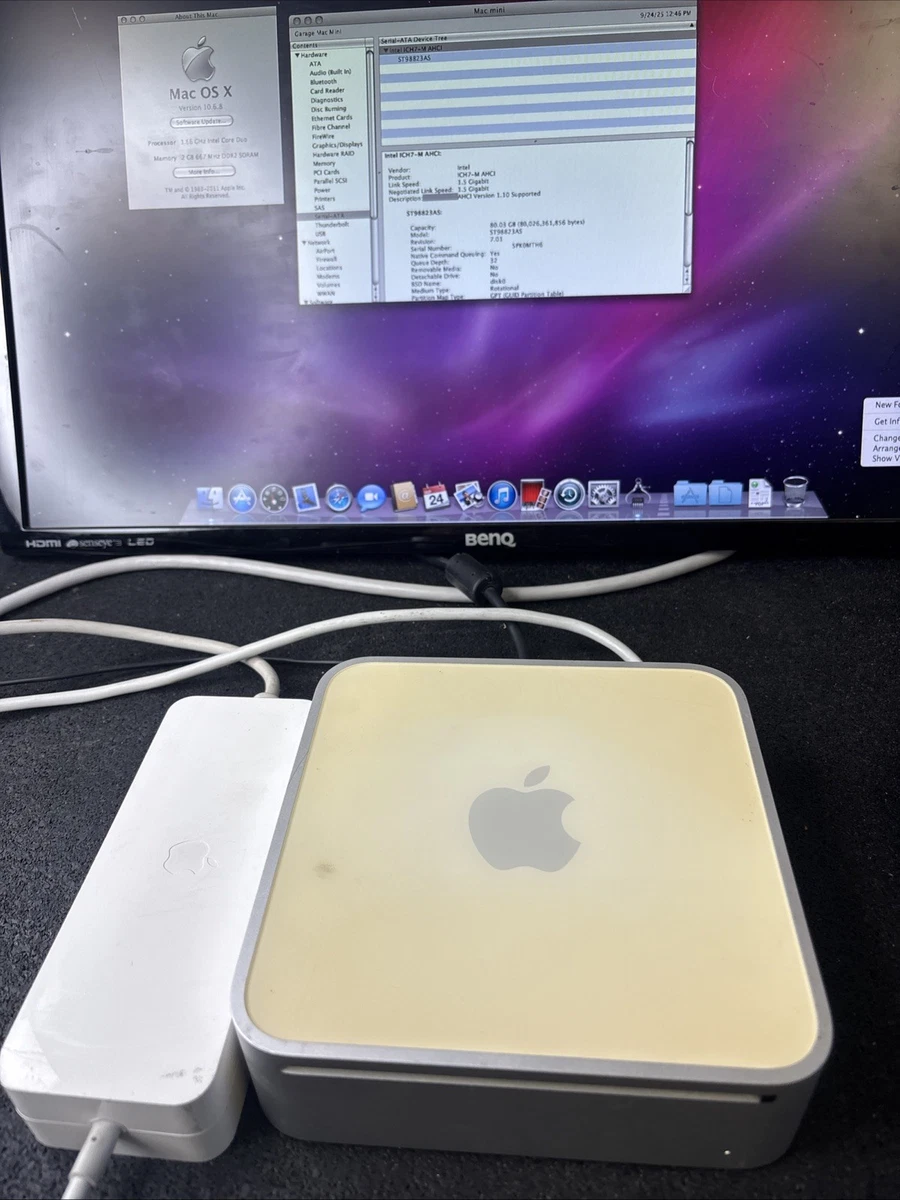 Mac OS X 10.6, Snow Leopard Mac mini 8GB Apple Desktops & All-In