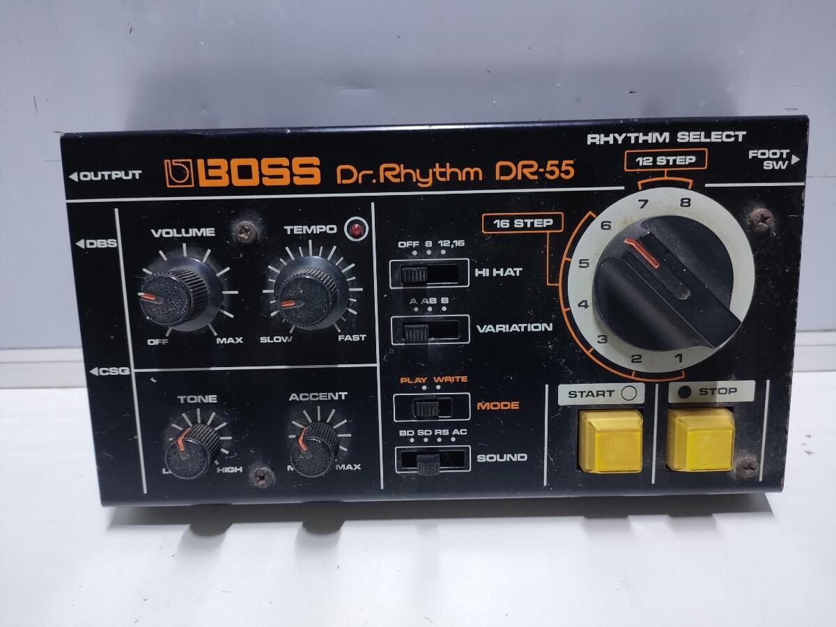 Boss DR-55 Dr Rhythm Analog Drum Machine Working Tested