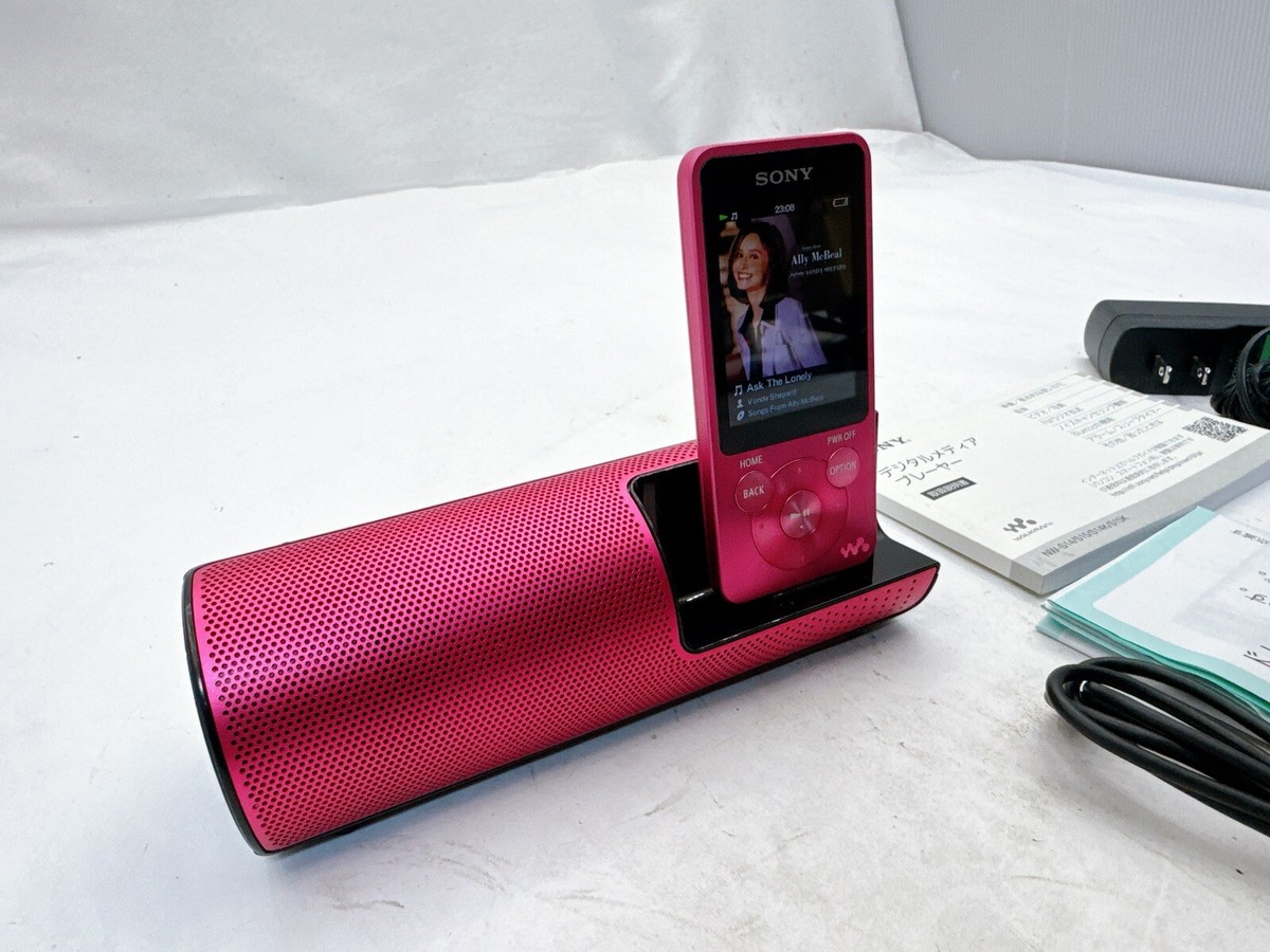 SONY NW-S14 Walkman MP3 8GB Bluetooth Audio Player pink with