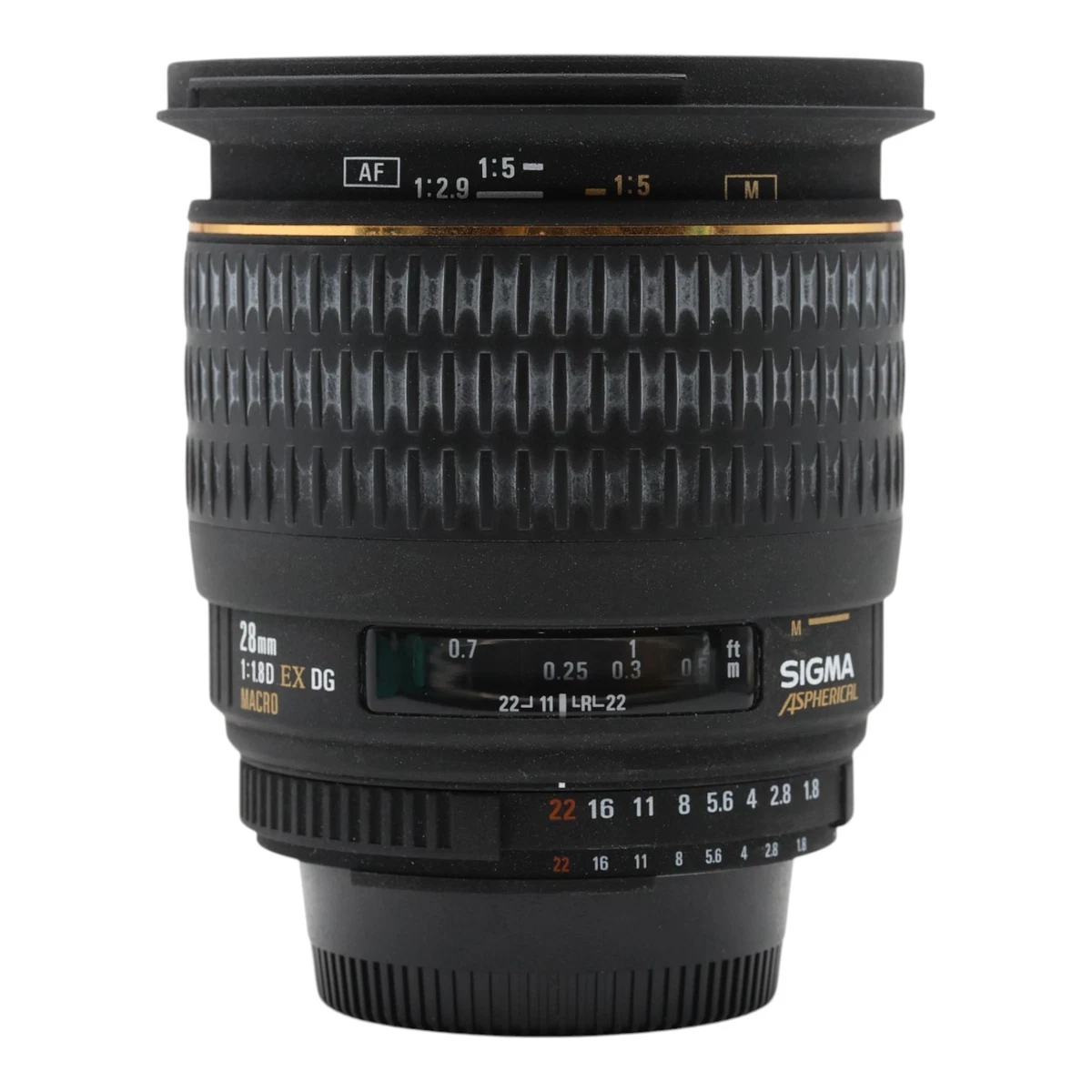 動確/美品】SIGMA HS WIDE 28mm F1.8Ⅱ ニコンFマウントSigma f/1.8