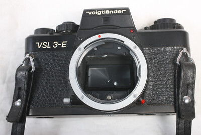 Voigtlander VSL 3-E 35mm SLR FIlm Camera Rollei QBM Mount 4733 | eBay
