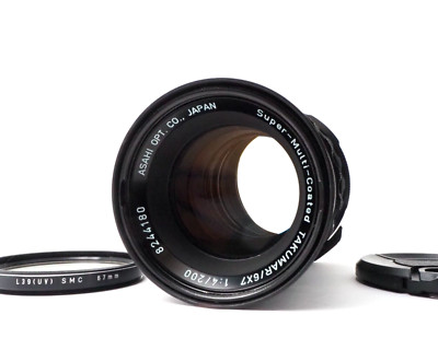 美品】Pentax SMC TAKUMAR 6x7 200mm F4 #187 Exc.] PENTAX SMC Super