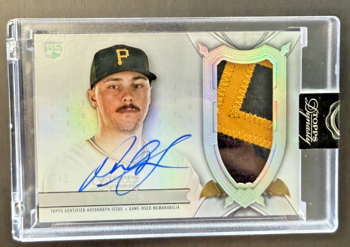 ポールスキーンズ Paul Skeens topps 直筆サインカード 世界75枚限定