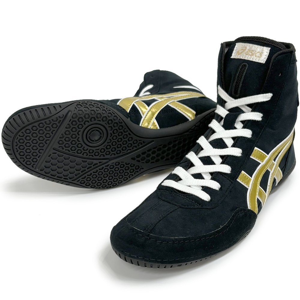 ASICS Wrestling Boxing Shoes EX-EO (Successor to TWR900) Black x