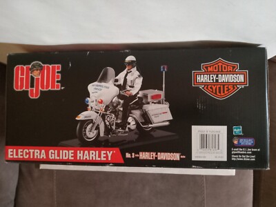G.I. Joe Electra Glide Harley-Davidson Motorcycle and 12