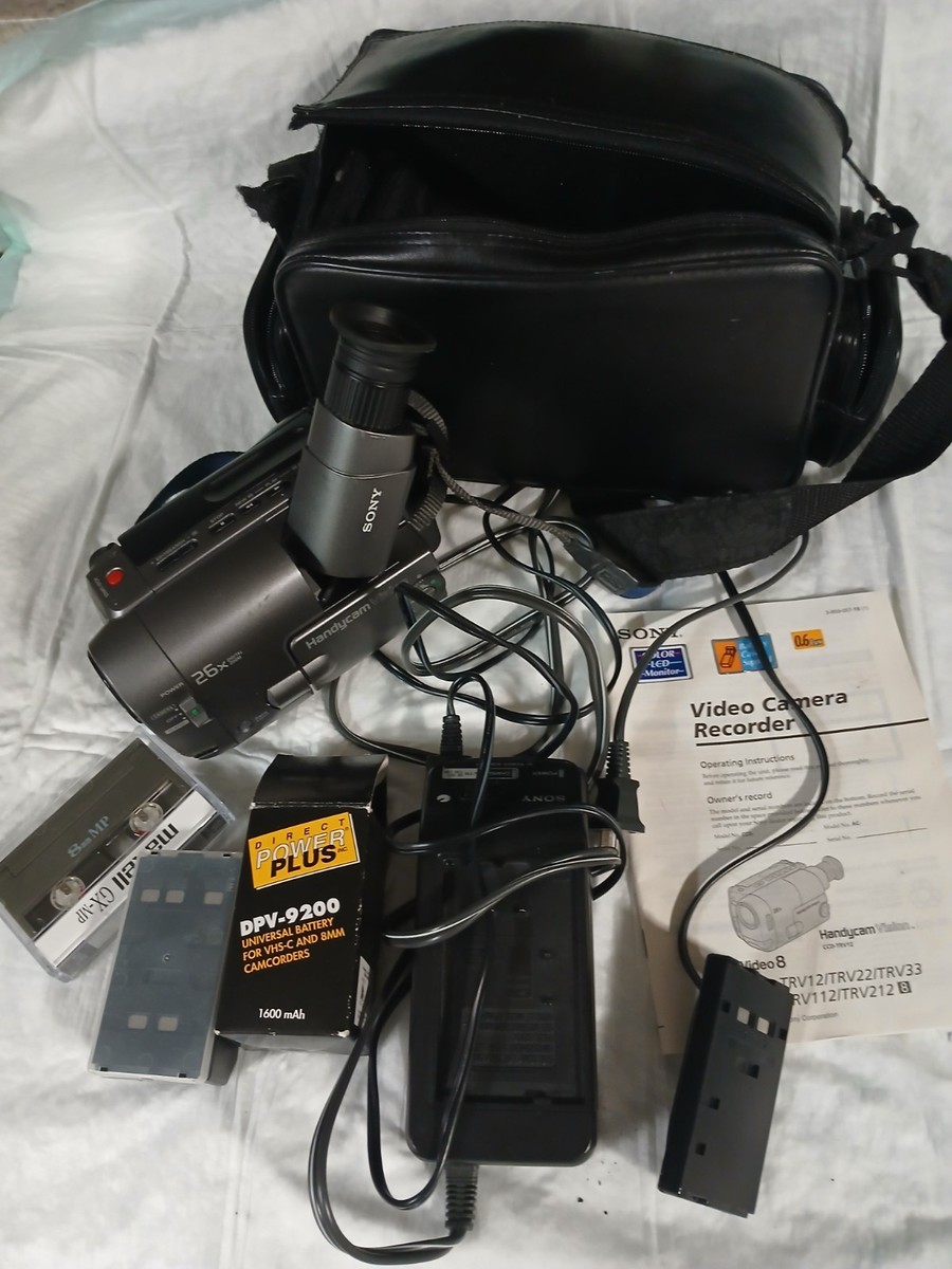Buy Sony Handycam CCD-TRV12 8mm Analog Camcorder online | eBay