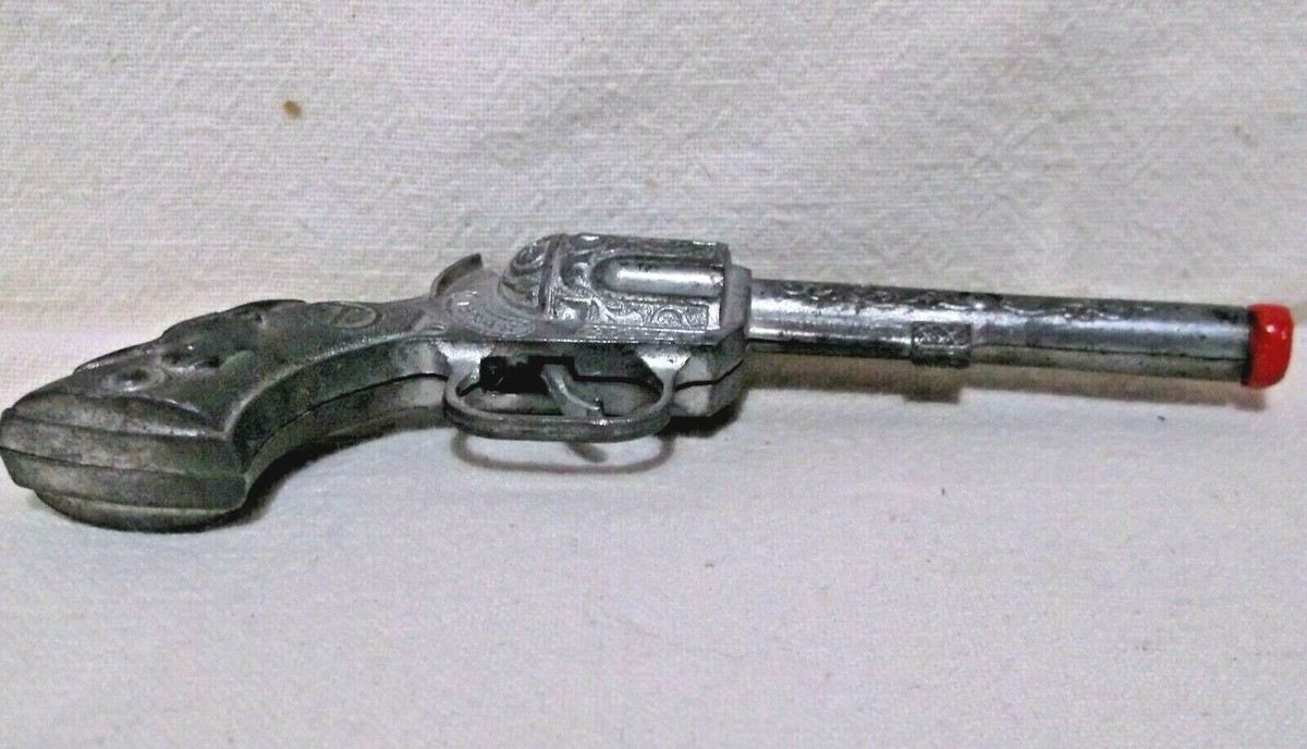Vintage Hubley Texas Longhorn Single Shot Toy Cap Gun Circle T | eBay