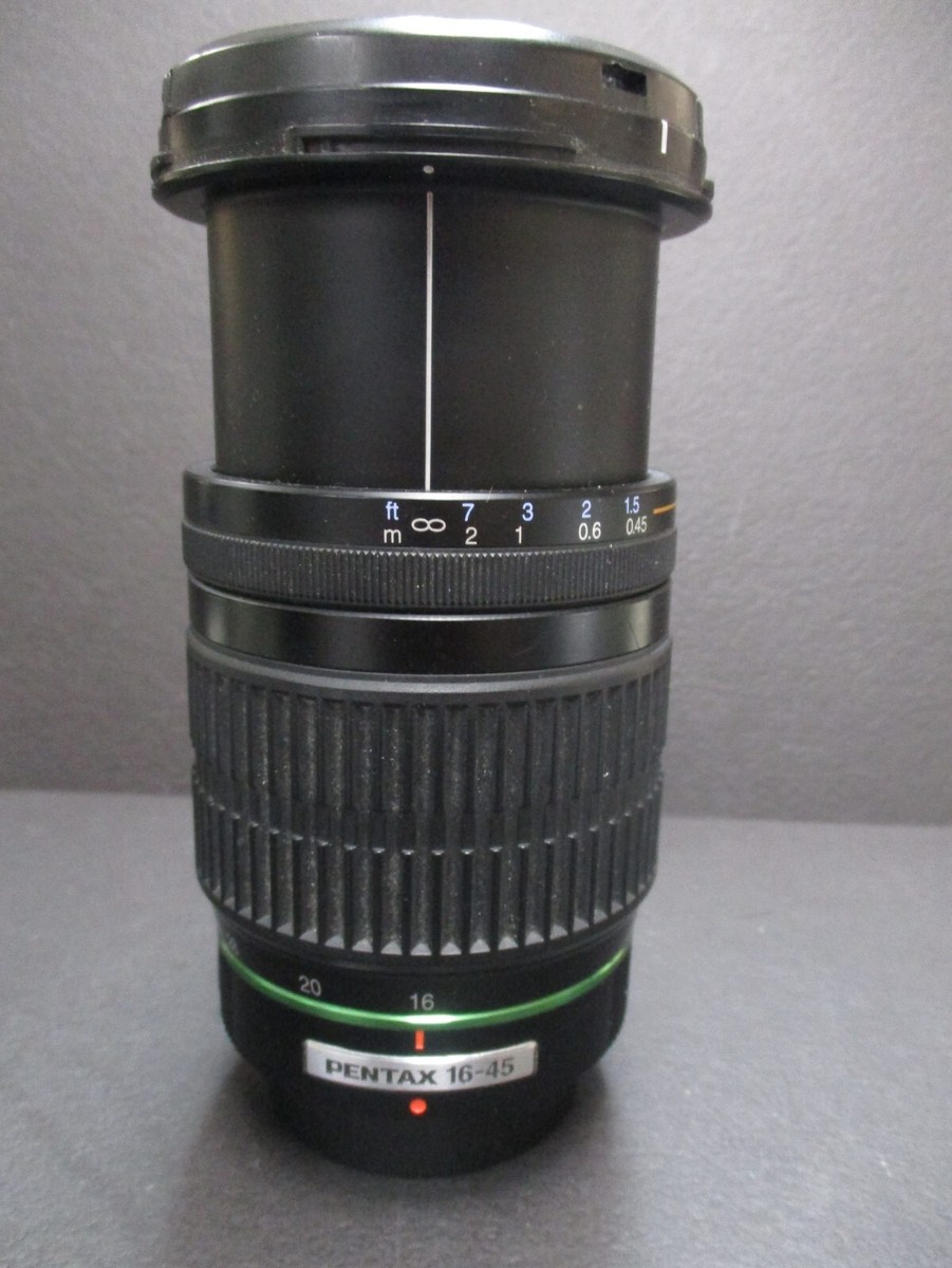 Pentax DA 16-45mm f4 SMC ED AL Lens MINT MINUS | eBay