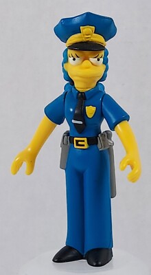Vintage The Simpsons WOS Police Officer Marge Interactive Figure