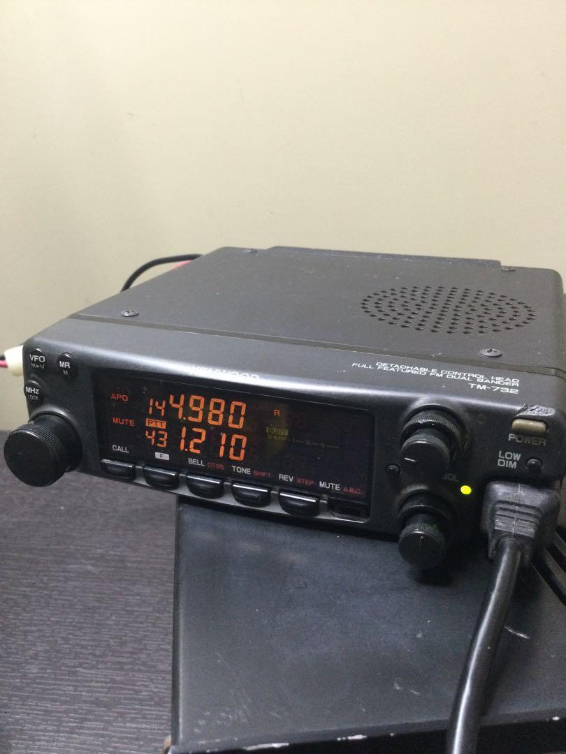 773262/KENWOOD FMデュアルバンダー TM-732 ジャンク 773262/KENWOOD