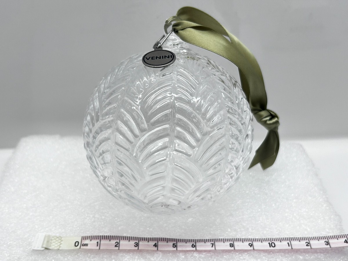 VENINI for Van Cleef & Arpels Ornaments Pair Set Approx 9cm (3.5