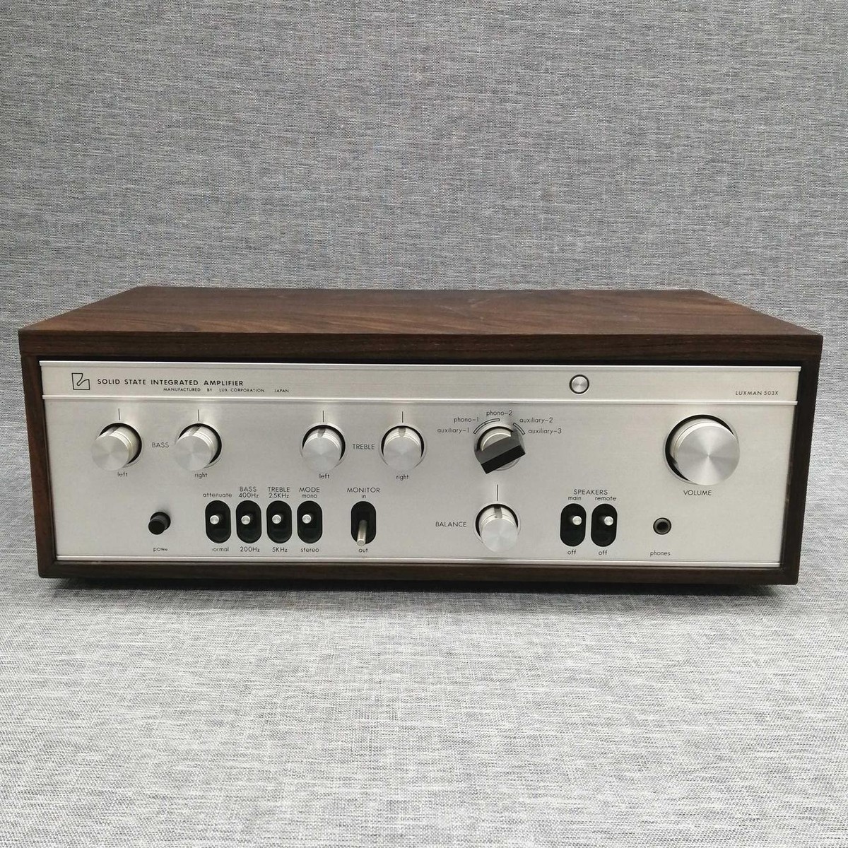 LUXMANラックスマン_SQ503 プリメインアンプ | LUXMAN SQ503X LUXMAN