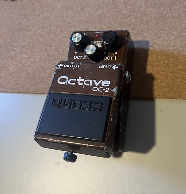 ギター BOSS OC-2 Octave BOSS OC-2に特別な価値はあるか？｜Shin Sheena