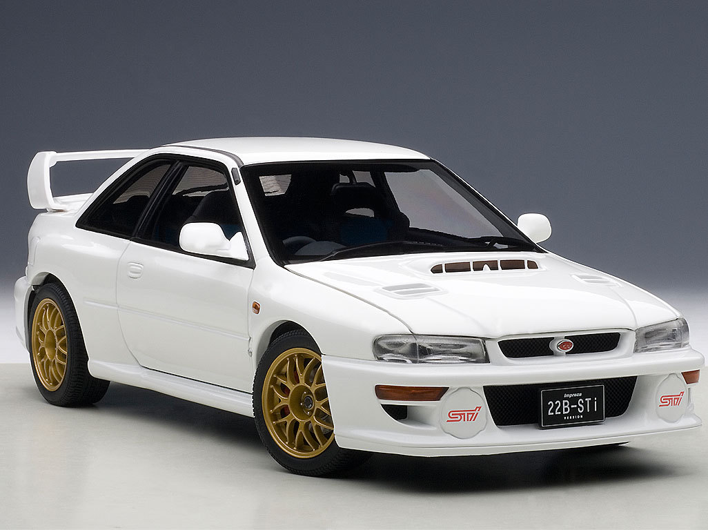 オートアート スバル インプレッサ22B 1/18 オートアート 1/18 スバル