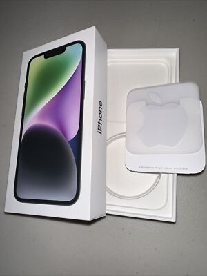 Apple iPhone 14 Plus 128gb - MIDNIGHT - EMPTY BOX ONLY | eBay
