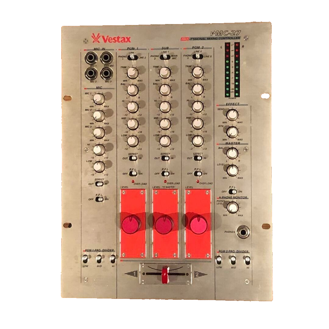 Vestax PMC-27 MKⅡ DJ MIXER DJミキサー Vestax PMC-27 MKⅡ DJ MIXER