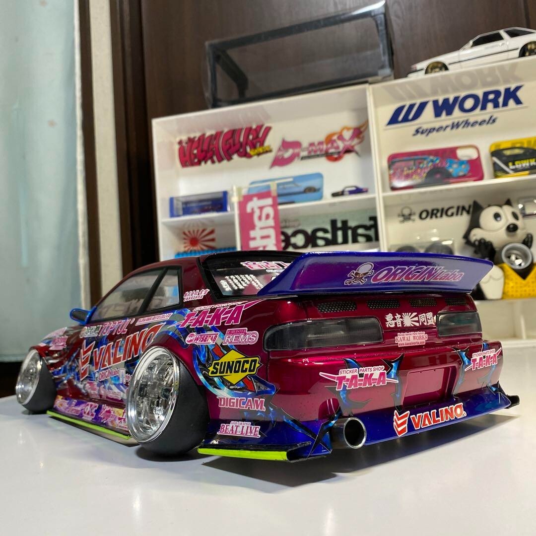 TAKA Nissan Silvia S13 ラジコン Nissan S13 Silvia D-MAX FUJIO