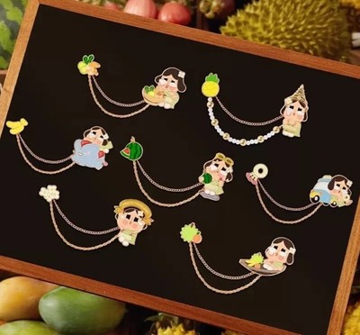 Pop Mart Crybaby Hello Thailand Series Badge Single Blind Box