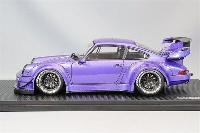 ミニカー ignition model 1:18 RWB purple ミニカー ignition model 1