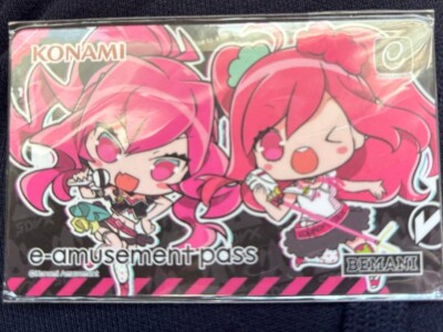 Konami e-AMUSEMENT Card Sound Voltex Grace & Rasis SDVX Amusement