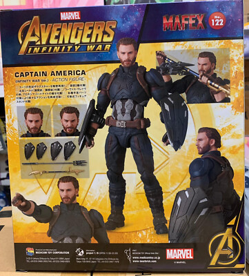 Box Defect Medicom Toy Mafex No.122 Captain America Infinity War