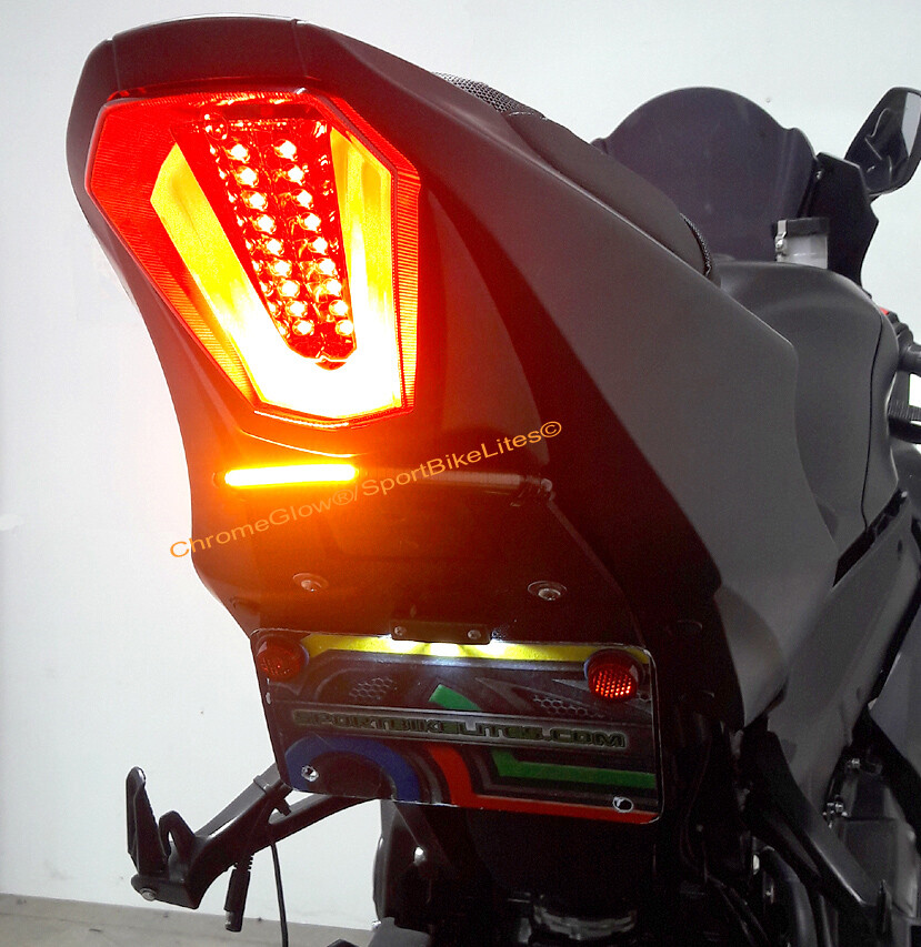 GSX-R1000 2017-2025 Fender Eliminator w/ LED Turn Signal Light Bar