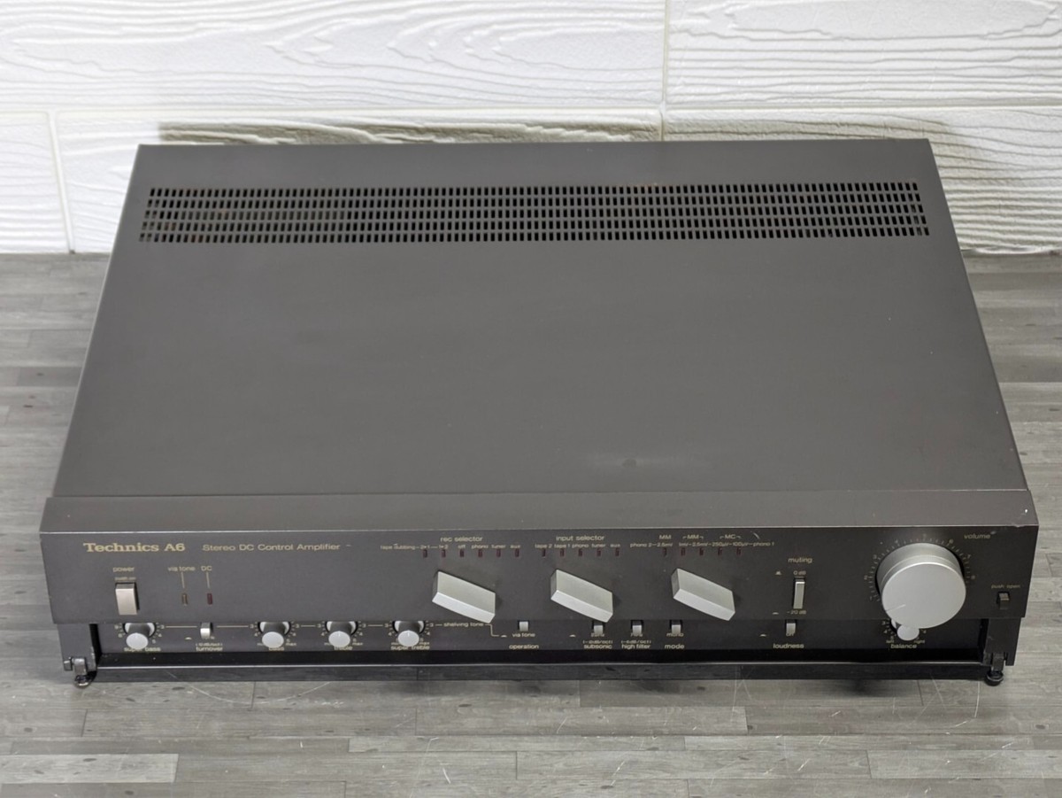 希少 Technics テクニクス SU-A6 コントロールアンプ 希少 Technics