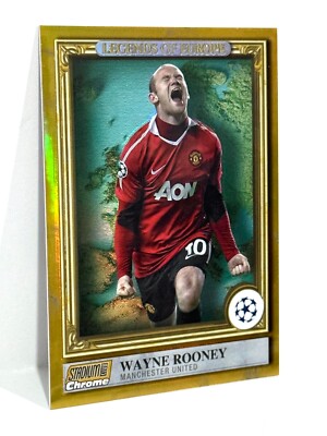 2022-23 Topps Stadium Club Chrome UCL Legends Of Europe Wayne