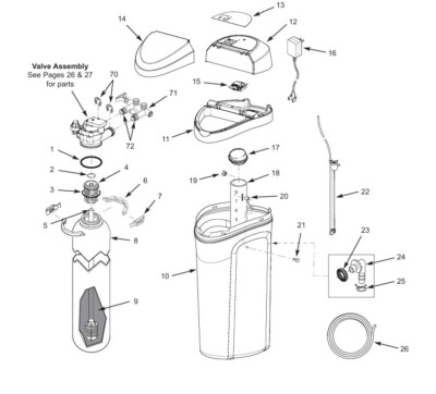 8 Morton Water Softener 7264922 Resin Tank 9” x 35” M30 MC30 M34