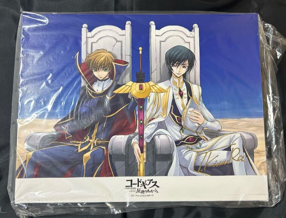 CODE GEASS Lelouch Suzaku Art Board Takahiro Kimura Foil Stamped