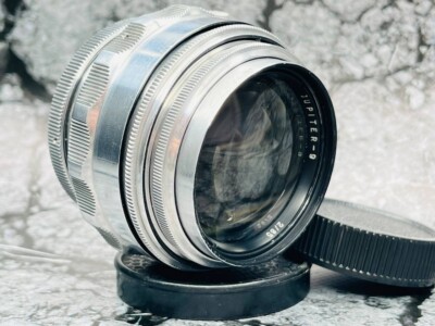 Jupiter-9 85mm f/2 Silve LZOS Lens M42 Screw Mount Soviet Portrait