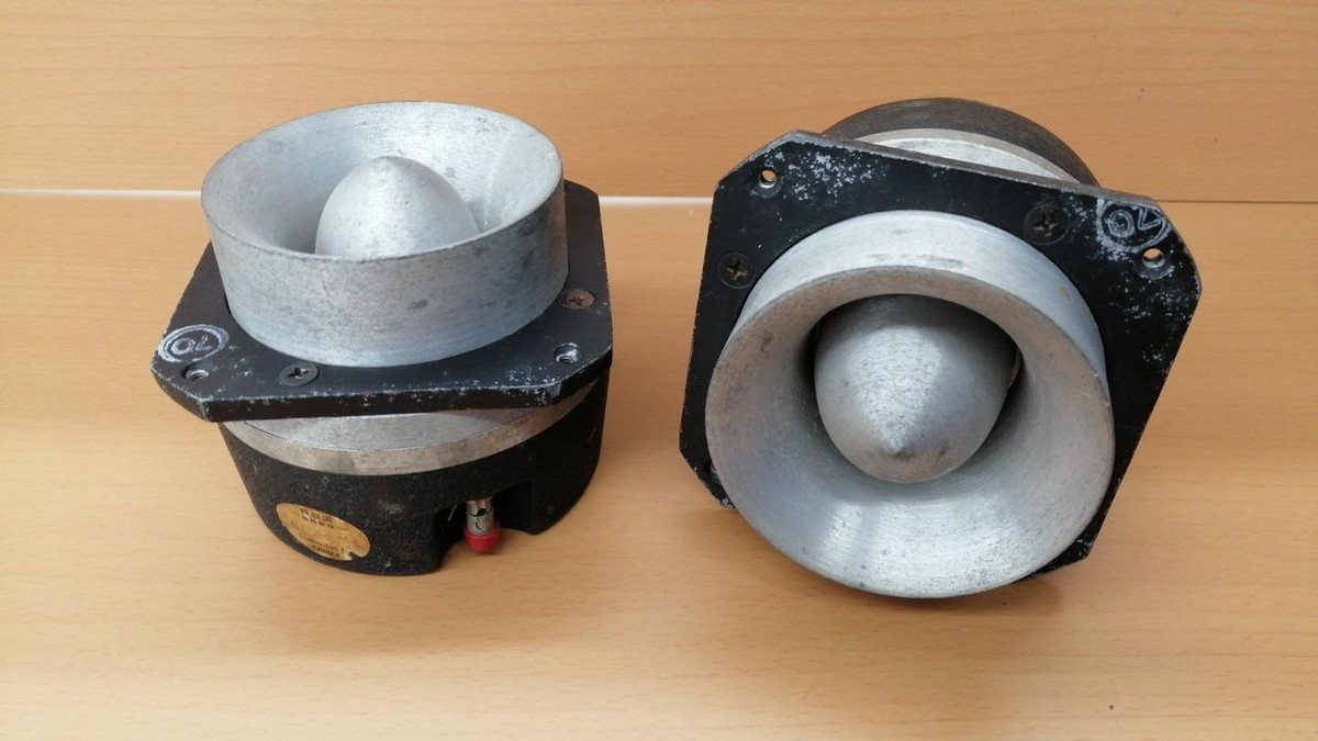 JBL 075 Vintage Tweeter Pair Unit Impedance 8Ω Input 20W Used From