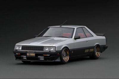 Ignition Model Nissan Skyline 2000 RS-Turbo (R30) Silver/Black 1