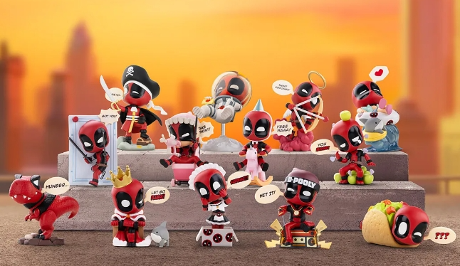 POP MART DEADPOOL フィギュア 【外箱のみにキズ有】 POP MART