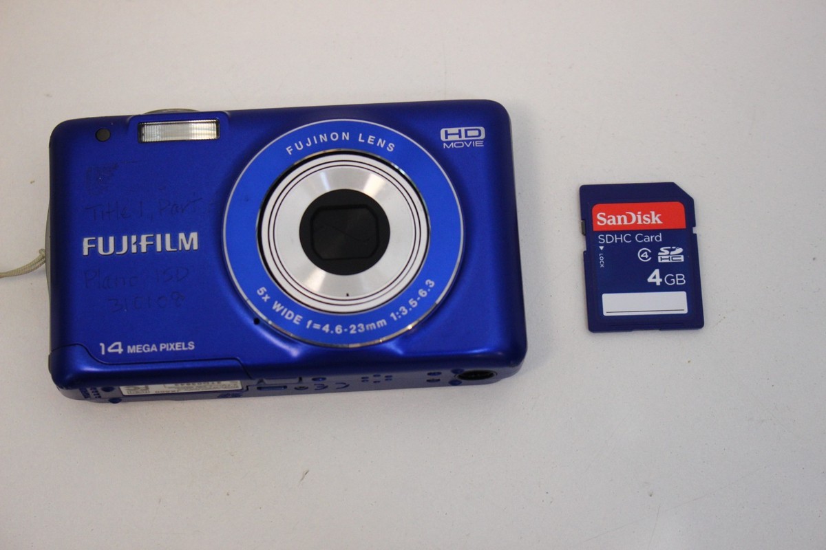 Fujifilm FinePix JX Series JX500 14.0MP Digital Camera - Black