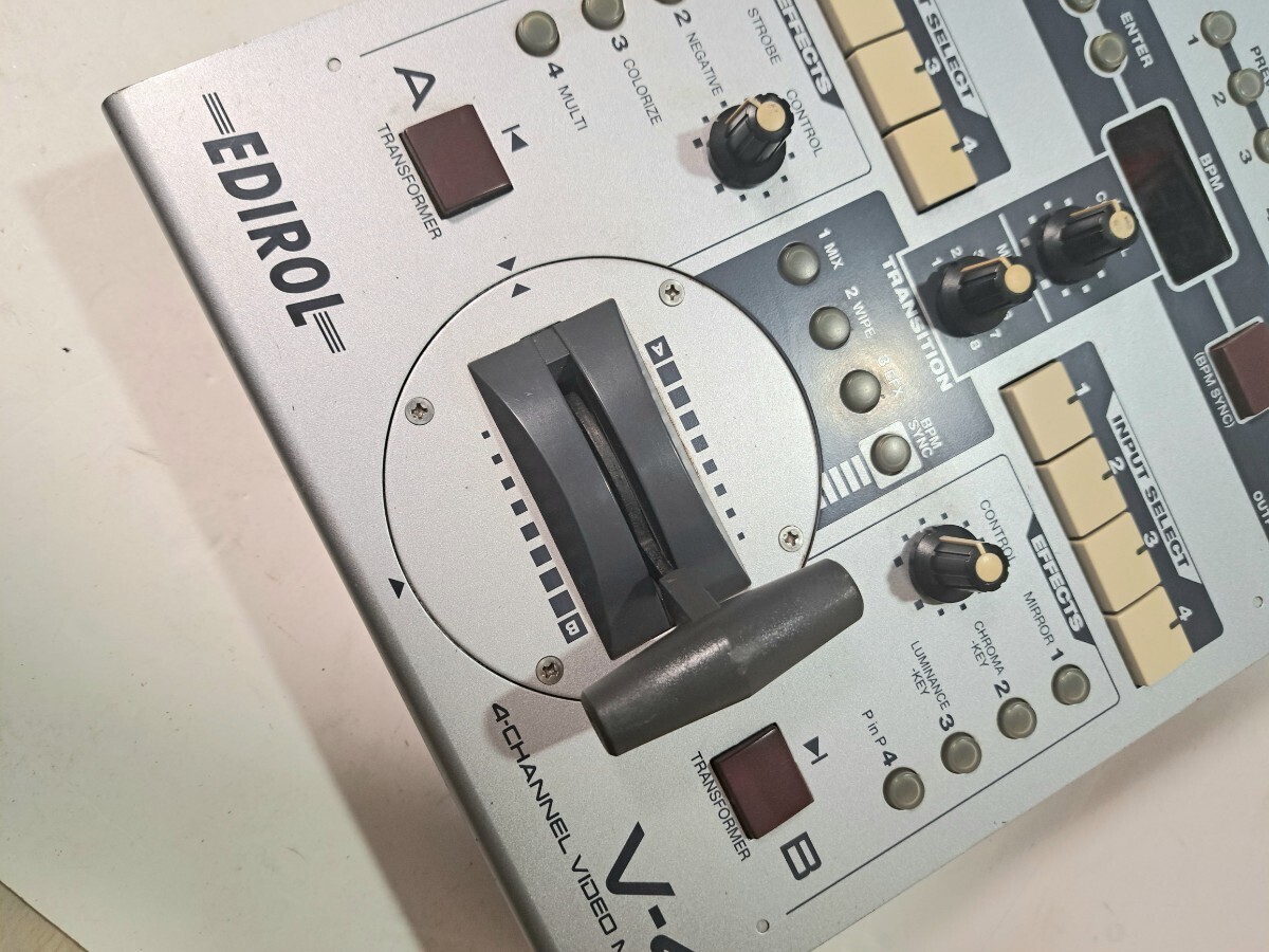 ジャンク品 Roland EDIROL V-4 4チャンネル ビデオミキサー Roland