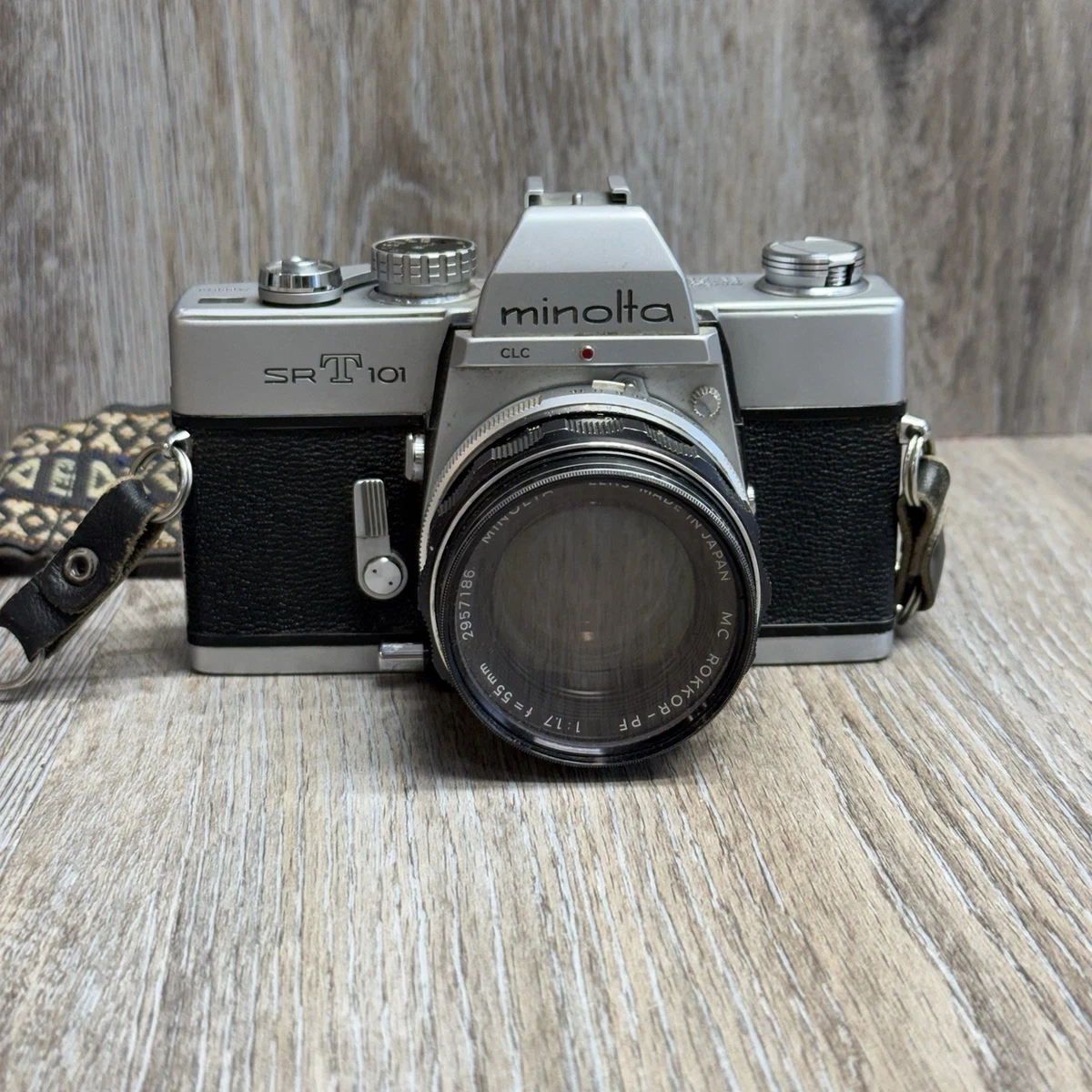 美品 ミノルタSRT101 テレロッコール135ミリF3.5付 Minolta SR-T101