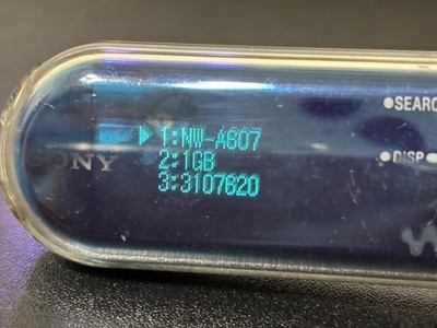 SONY WALKMAN NW-A607 廃盤モデル SONY NW-A607 1GB WALKMAN Digital
