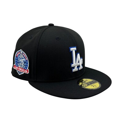 Los Angeles Dodgers LA new era 59Fifty Fitted Cap Hat size -7 5/8