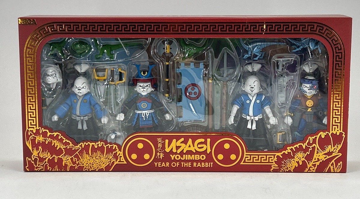 NECA TMNT Teenage Mutant Ninja Turtle USAGI Yojimbo Year Of The