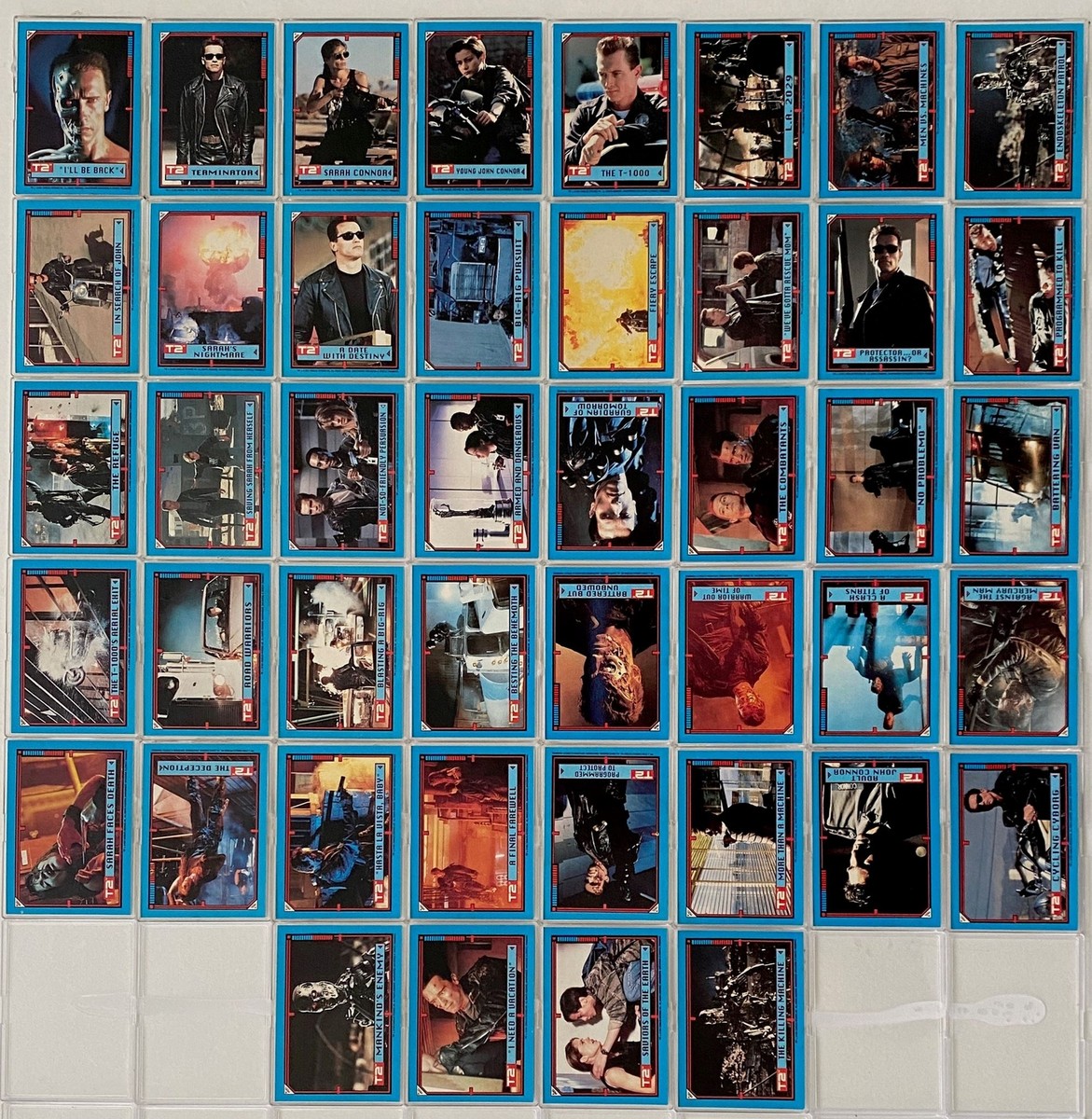 ターミネーター2 トレーディングカードセット 海外版 全140枚＋4枚
