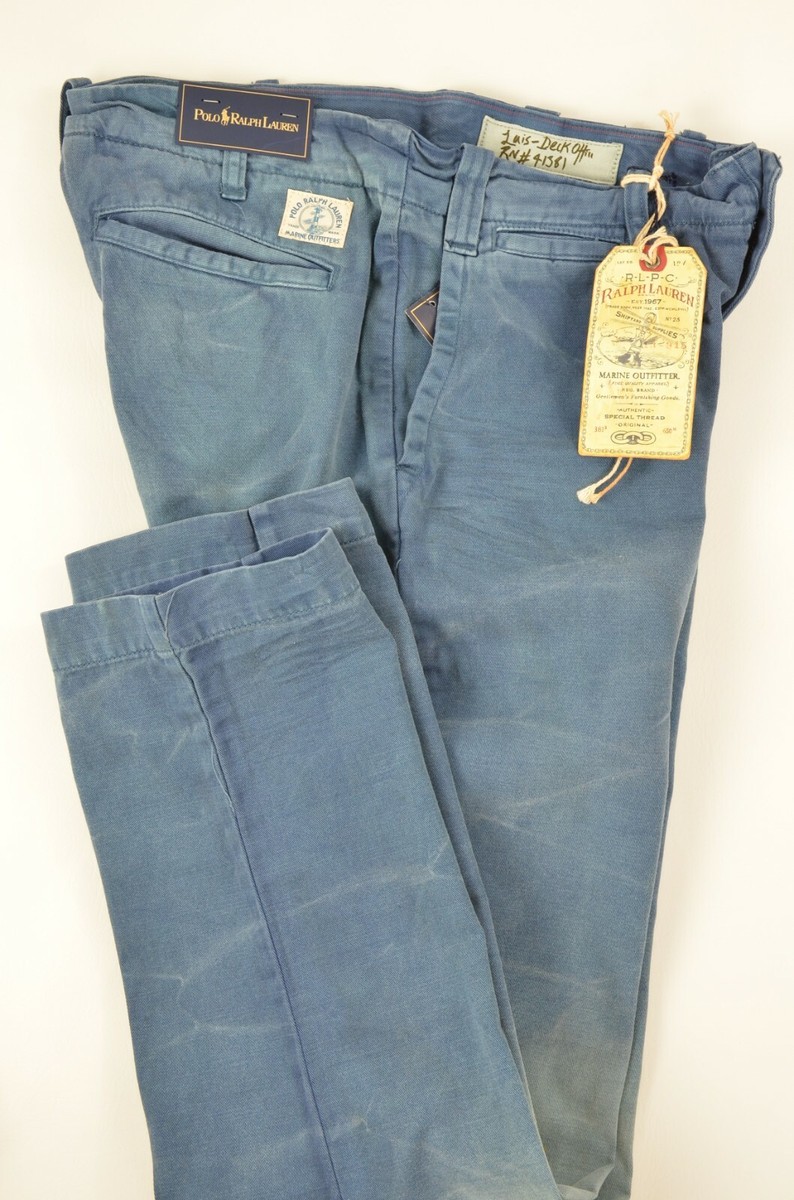 New $185 Polo Ralph Lauren Men's Vintage Washed Cotton Chino
