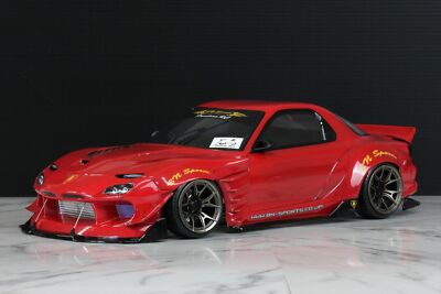 RC 1/10 Mazda RX-7 FD3S BLS BN Sports official Clear Body Set