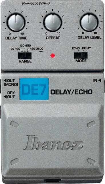 Ibanez DE7 Echo Guitar Effect Pedal for sale online | eBay