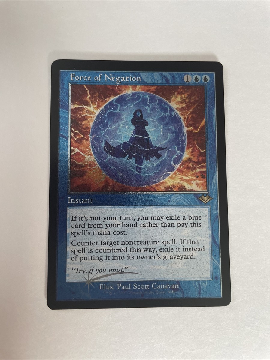 MTG 否定の力 旧枠 英語 Foil 4枚セット mtg 否定の力 旧