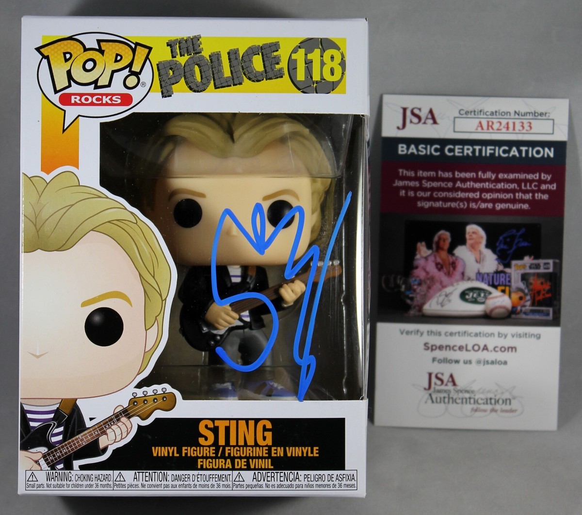 POP! ROCKS THE POLICE スティング フィギュア 118 Funko POP! Rocks